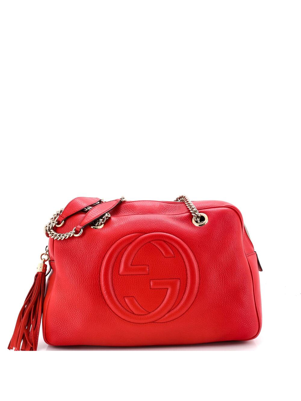 Gucci Soho Chain Zip Shoulder Bag #259463G10B